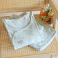 Elegant Bunny & Floral Cotton Gauze Pajama Set - image 1