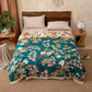Vibrant Floral Pure Cotton Blanket - image 4