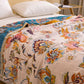 Blooming Floral Pure Cotton Quilt Blanket - image 5