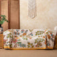 Vibrant Floral Pure Cotton Blanket - image 1