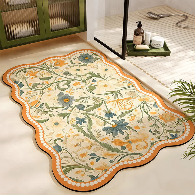 French Chic Diatom Mud Absorbent Bath Mat - Rectangle - 23" x 35" - image 0