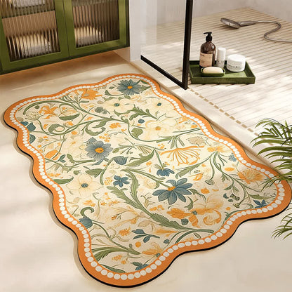 French Chic Diatom Mud Absorbent Bath Mat - Rectangle - 23" x 35" - image 0