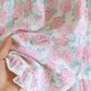 Romantic Floral Cotton Gauze Sleeveless Pajamas - image 5