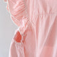 Gingham Flutter Sleeve Cotton Nightgown - image 5