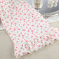 Floral Print Ruffle Knit Pajama Robe - image 9