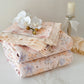 French Country Floral Quilted Cotton Bedspread - image 4
