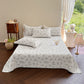 Vinatge Floral Quilted Cotton Bedspread - image 1