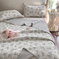 Vinatge Floral Quilted Cotton Bedspread - image 2