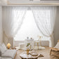 Cottage Lace Sheer Curtain with Ruffle Trim - image 17