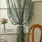 Cottage Lace Sheer Curtain with Ruffle Trim - image 3