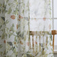 Refresh Floral Rod Pocket Cotton Linen Curtain - image 5