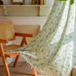 Refresh Floral Tassel Cotton Sheer Curtain - Green - 55"W x 102"L - image 24