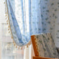 Refresh Floral Tassel Cotton Sheer Curtain - image 20