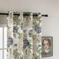 Cottage Style Floral & Leaf Curtain - image 2