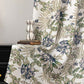 Cottage Style Floral & Leaf Curtain - image 1