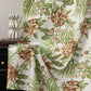 Cottage Style Floral & Leaf Curtain - Green & Yellow - 52"W x 108"L - image 8