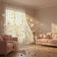 Country Style Bird & Leaf Curtain - image 4