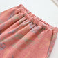 Artistic Leaf Cotton Gauze Pajama Shorts - image 1