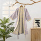 Double Gauze Botanical Cotton Kimono Robe - image 1