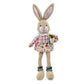 Country Style Sitting Bunny Plush Figurine - image 16