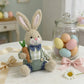 Easter Sitting Bunny Plush Figurine Decor - image 8