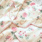 Floral & Bunny Cotton Gauze Pajama Top - image 3