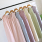 Minimalist Solid Color Cotton Sleeveless Nightgown - image 3