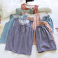 Solid Cotton Gauze Tank & Shorts Set - image 2
