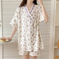 Refresh Floral Kimono Cotton Pajama Set - image 2
