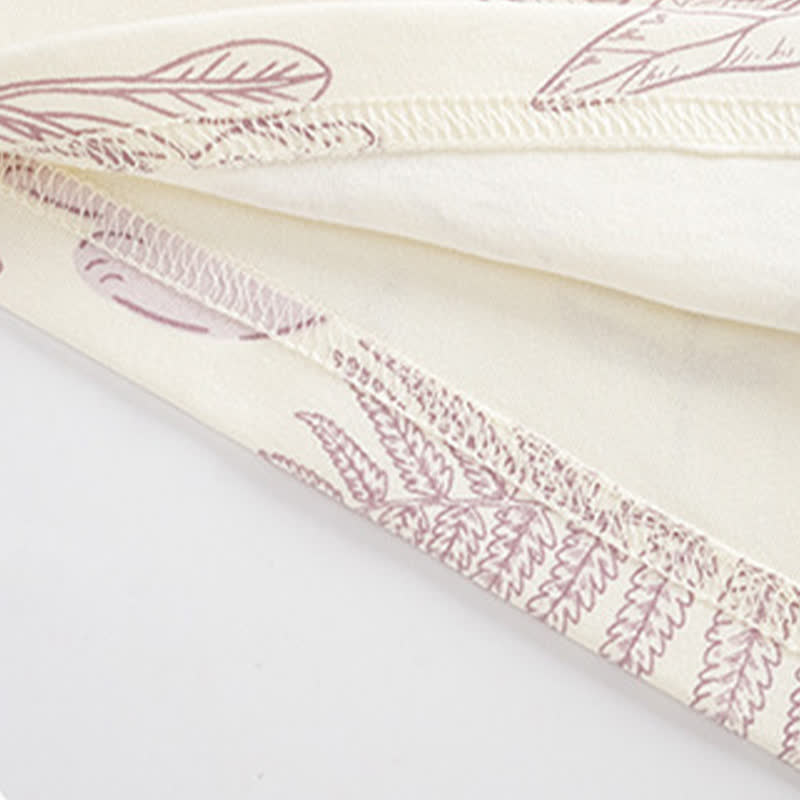 Botanical Cute Rabbit Cotton Loungwear Set - image 6