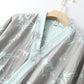Elegant Bamboo Cotton Double Gauze Robe - image 4