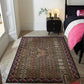 Vintage Persian Geometric Non-Slip Area Rug - image 2
