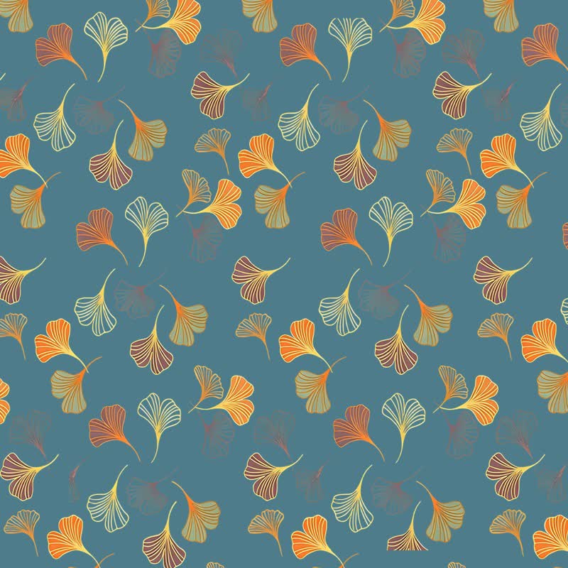 Elegant Ginkgo Leaf Beach Towel - image 4