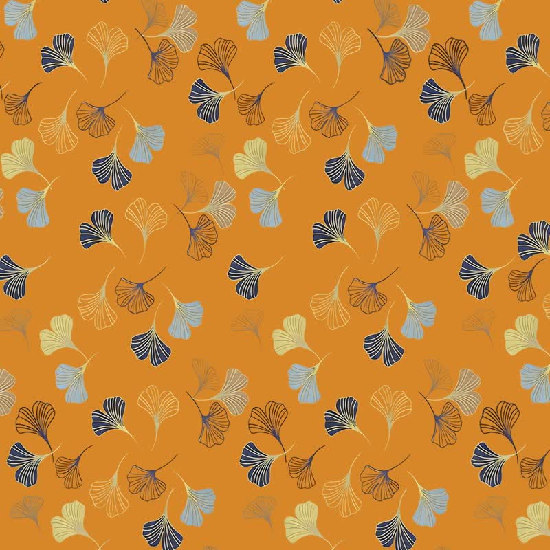 Elegant Ginkgo Leaf Beach Towel - image 9