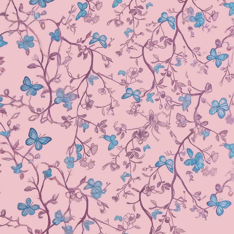 Country Floral & Butterfly Beach Towel - image 4