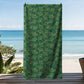 Line Art Ginkgo Leaf Beach Towel - image 11