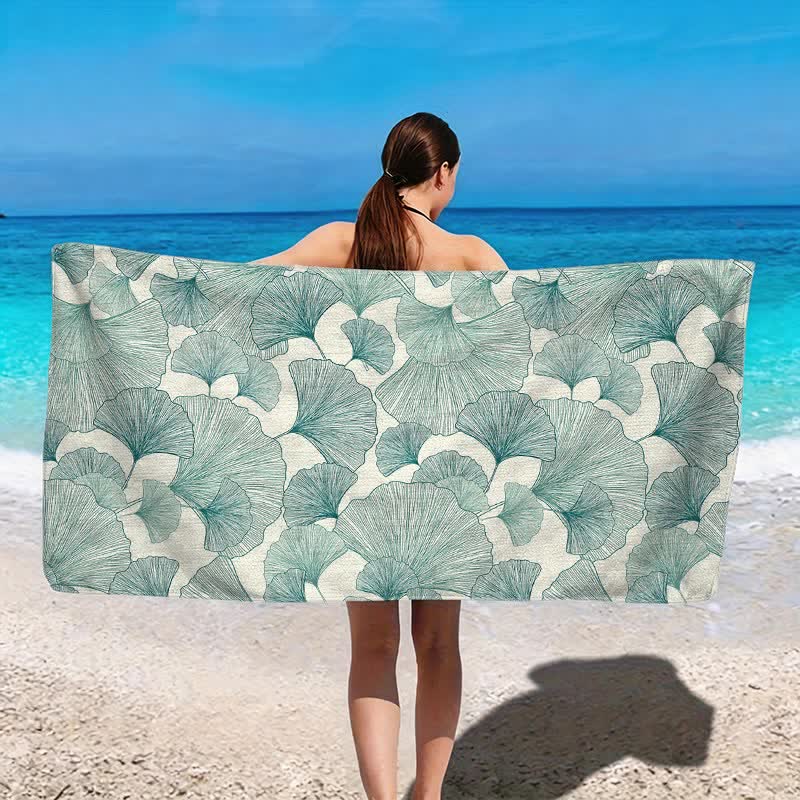 Refresh Style Ginkgo Biloba Beach Towel - image 2