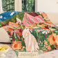 Charming Spring Village Cotton Blanket - image 2