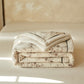 Elegant Soft Floral Cotton Linen Quilt - image 1