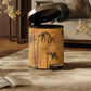 Oriental Zen Bamboo Print Leather Trash Can - image 12