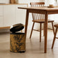 Oriental Zen Bamboo Print Leather Trash Can - image 5