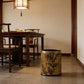 Oriental Zen Bamboo Print Leather Trash Can - image 2