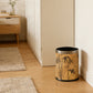 Oriental Zen Bamboo Print Leather Trash Can - image 10