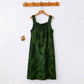 Botanical Butterfly Ruffle Neck Sleeveless Nightgown - image 1