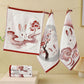 Eastern Bunny Cotton Gauze Kitchen Towel(3PCS) - image 0