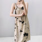 Ink Wash Floral Sleeveless Nightgown - image 4