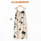 Ink Wash Floral Sleeveless Nightgown - image 1