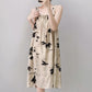 Ink Wash Floral Sleeveless Nightgown - image 6