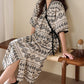 Boho Ethnic Style Ruffled Side-Tie Nightgown - image 4