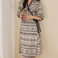 Boho Ethnic Style Ruffled Side-Tie Nightgown - image 6